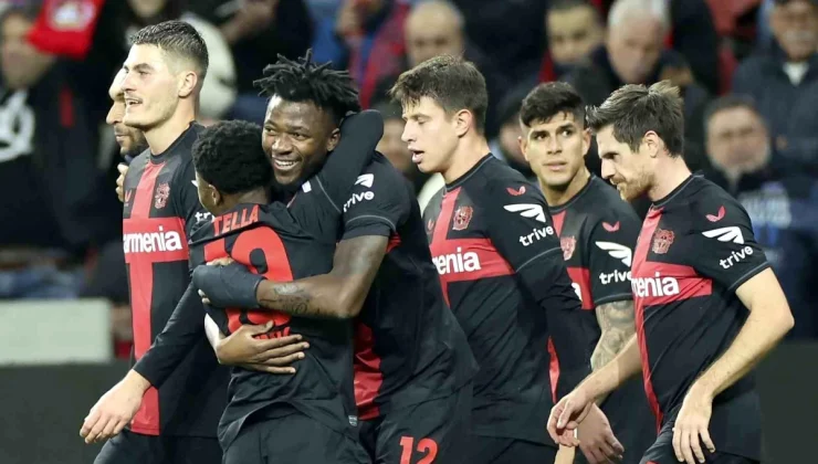 Bayer Leverkusen, 25 maçta mağlubiyet yüzü görmedi