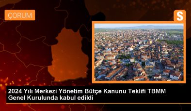 TBMM, 2024 Yılı Merkezi Yönetim Bütçe Kanunu Teklifi’ni kabul etti