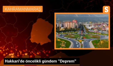 Hakkari’de afetlere hazırlık için ekiplere eğitim veriliyor